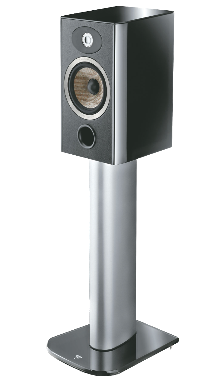 Focal Aria S900 Speaker Stands, individual shown here with speaker mounted (speaker sold Separately)