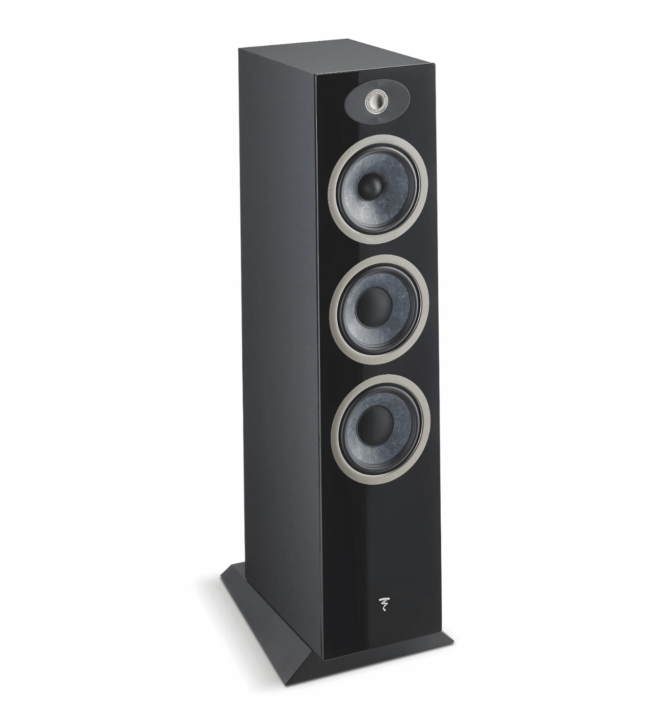 Focal Theva No.3 3-Way Floorstanding Speaker, not grille in High Gloss Black