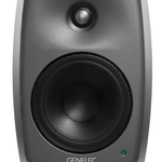 Genelec 8330A SAM Active Studio Monitors in dark gray - front image