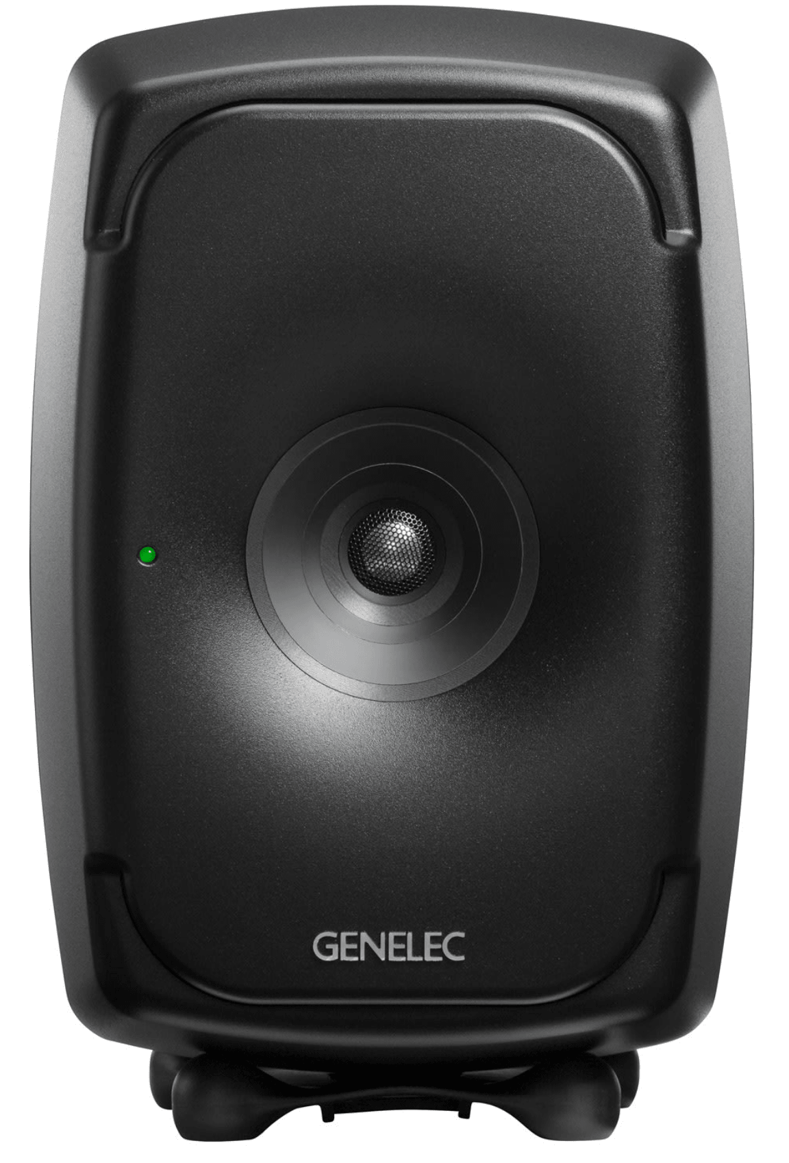 Genelec 8341A SAM Active Studio Monitors in black. Front image