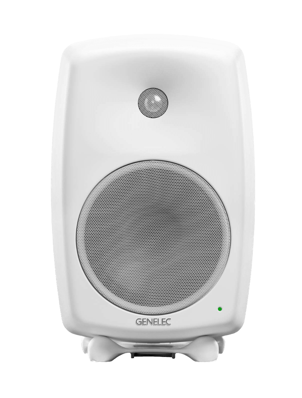 Genelec 8350A SAM Active Studio Monitors in White - front image