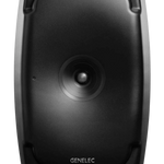Genelec 8361A SAM Active Studio Monitors in Black. Front image