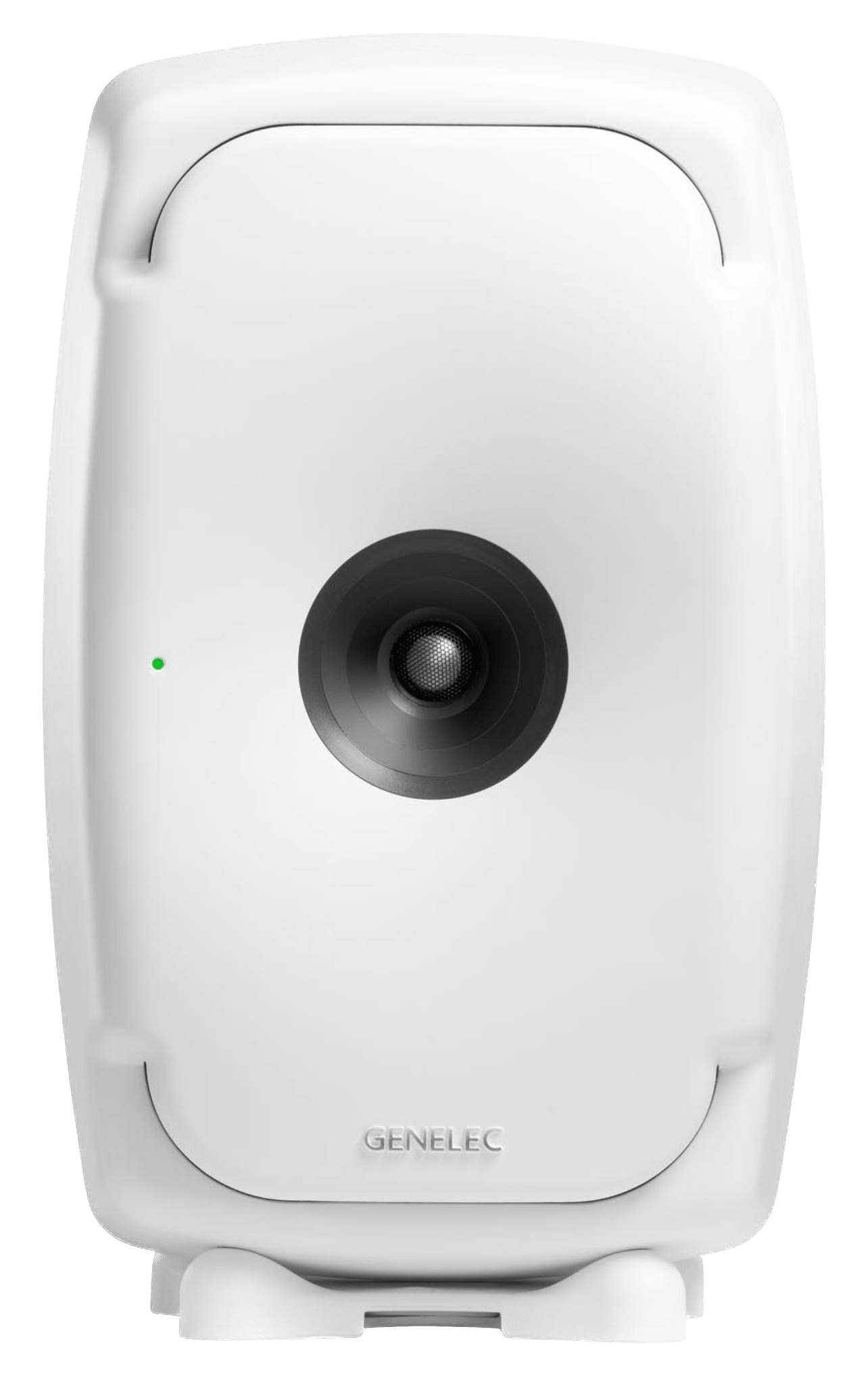Genelec 8361A SAM Active Studio Monitors  in white.  Front image