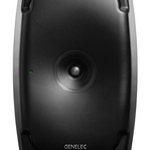 Genelec 8361A SAM Active Studio Monitors in Black. Front image