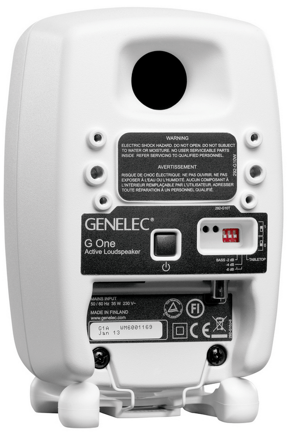 Genelec Active Speakers Genelec G One Active Speakers (Pair) - White