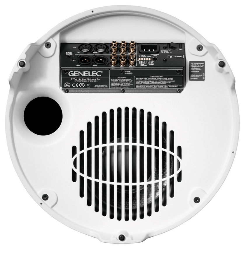 Genelec Subwoofers Genelec F Two Active Subwoofer - White