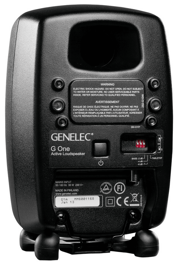 Genelec G One Active Speakers BLACK | Vinyl Revival | Melbourne