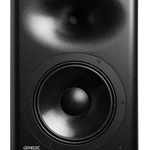 Genelec S360 SAM Active Studio Monitors in Black. Front image