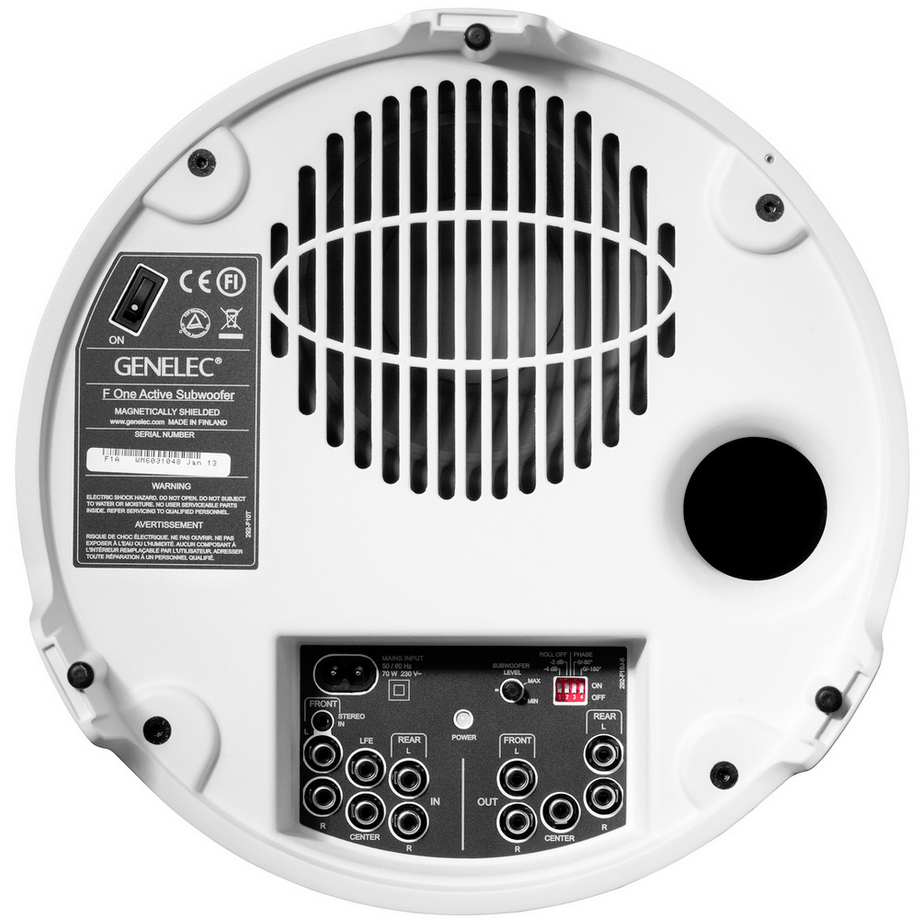Genelec Subwoofers Genelec F One Active Subwoofer - White