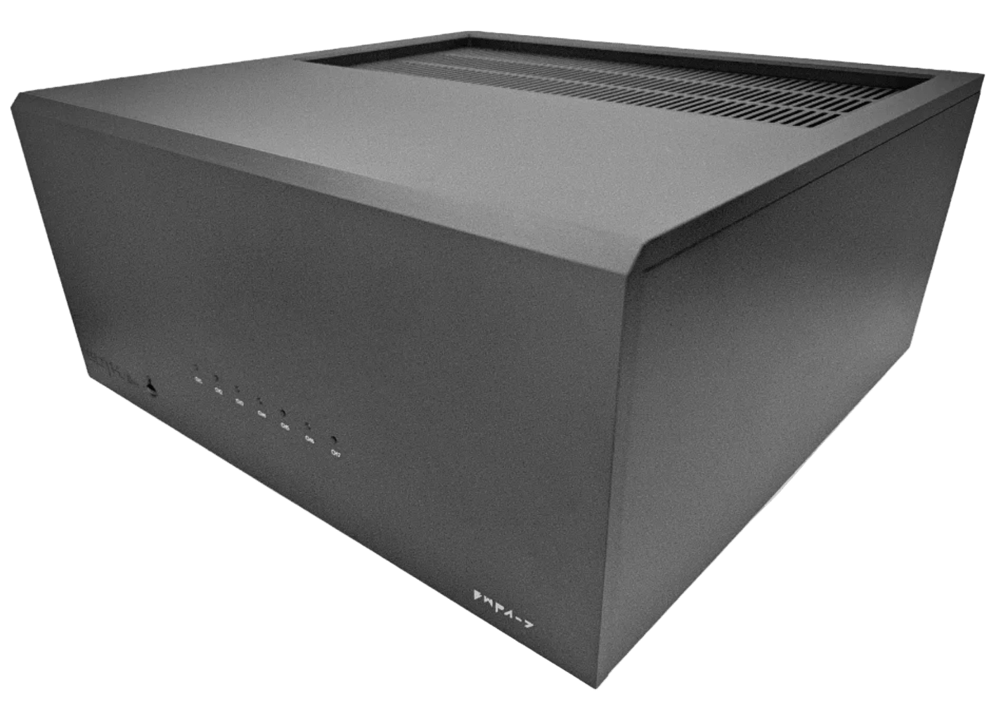 Gotham Audio BWPA-7 Power Amplifier on an angle
