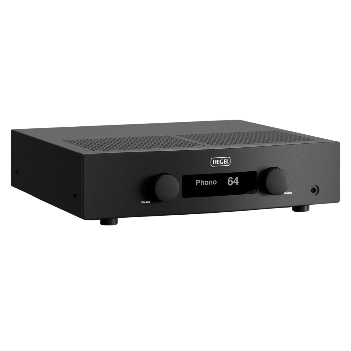 Hegel A200 Integrated Amplifier, angled image