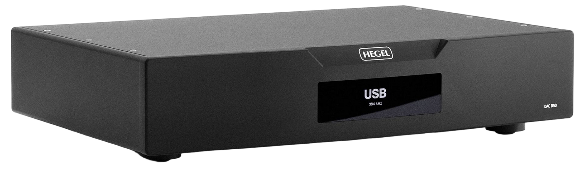 Hegel DAC D50 on an angle