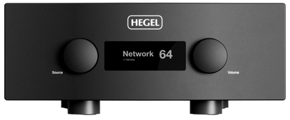 Hegel H600 Integrated Amplifier, front of unit