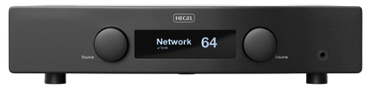 Hegel H95 Streaming Amplifier, front of unit