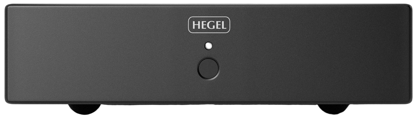 Hegel V10 Phono Preamplifier, front of unit