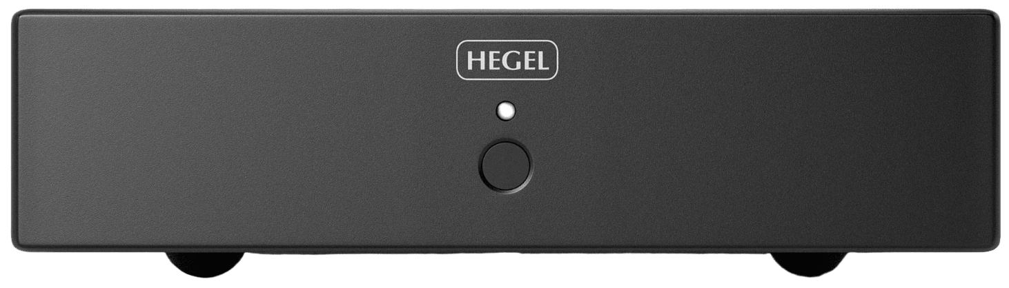 Hegel V10 Phono Preamplifier, front of unit