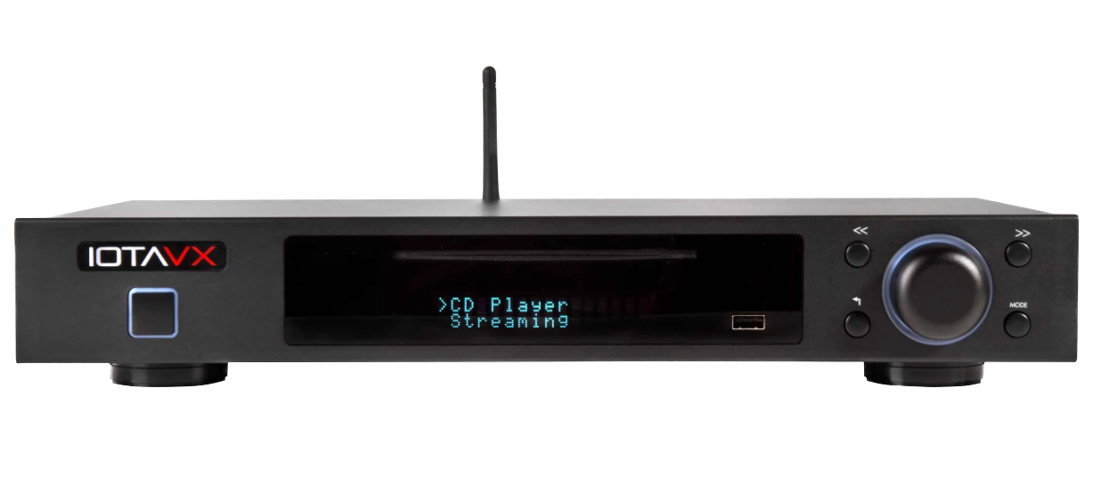 IOTA VX NP3 Network CD Player, front