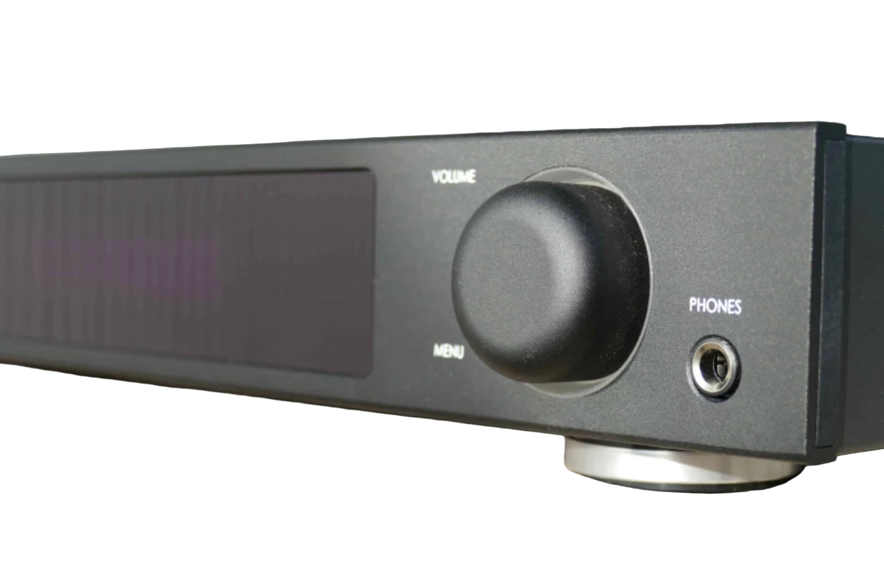 IOTA VX SA3 Stereo Integrated Amplifier, volume close up