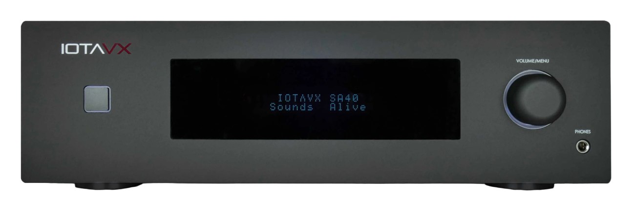 IOTA VX SA40 Stereo Integrated Amplifier, front