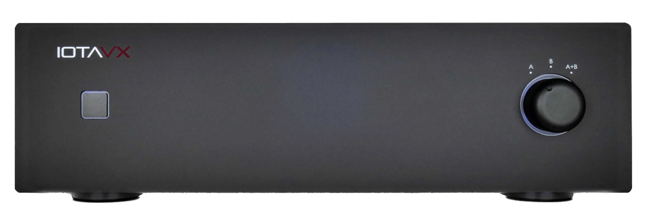 IOTA VX PA40 Class AB Stereo Power Amplifier, front