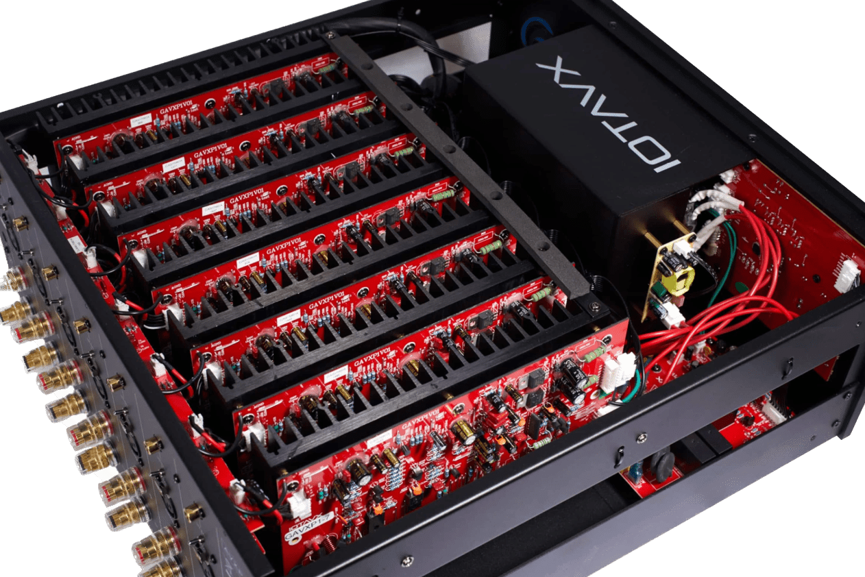 IOTA VX AVXP1 7-Channel Power Amplifier, a peak inside