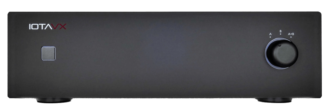 IOTA VX PA40 Class AB Stereo Power Amplifier, front
