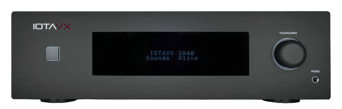 IOTA VX SA40 Stereo Integrated Amplifier, front