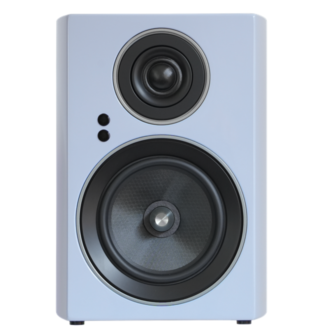 Jamo C707 PA Active Bookshelf Speaker in blue, front