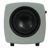 Jamo Cube Compact Powered Subwoofer, Khaki Green side