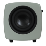 Jamo Cube Compact Powered Subwoofer, Khaki Green side