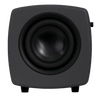 Jamo Cube Compact Powered Subwoofer, Grey side