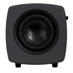 Jamo Cube Compact Powered Subwoofer, Grey side