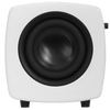 Jamo Cube Compact Powered Subwoofer, white side