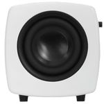 Jamo Cube Compact Powered Subwoofer, white side