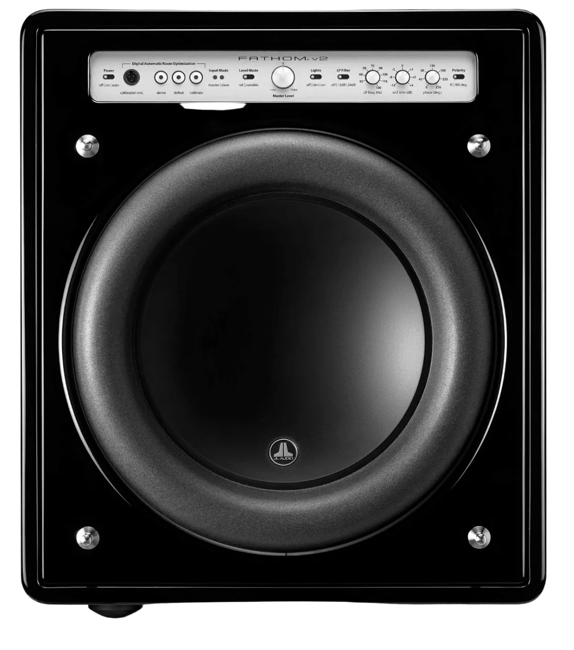 JL Audio Fathom f112v2 12" Subwoofer, front view