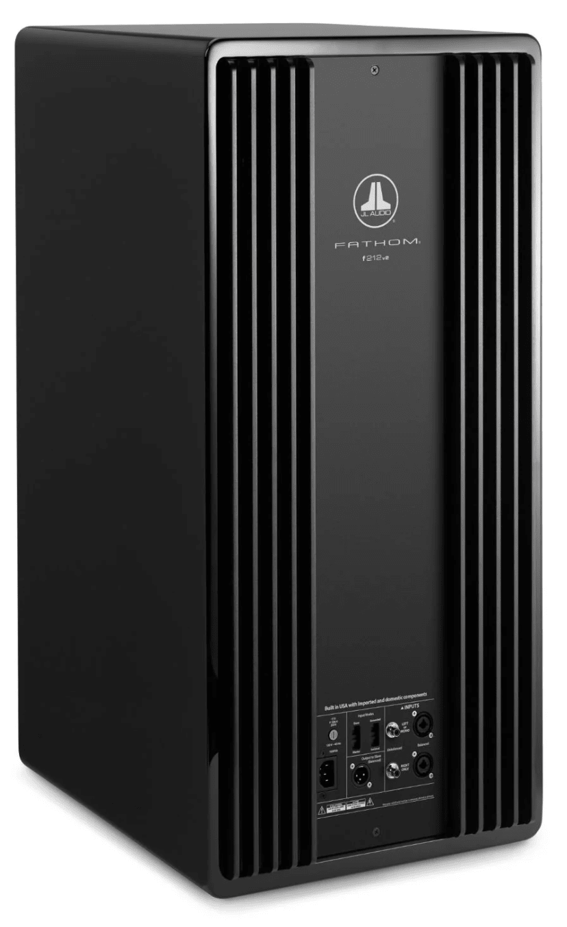 JL Audio Fathom f212v2 Dual 12" Subwoofer, back angled view