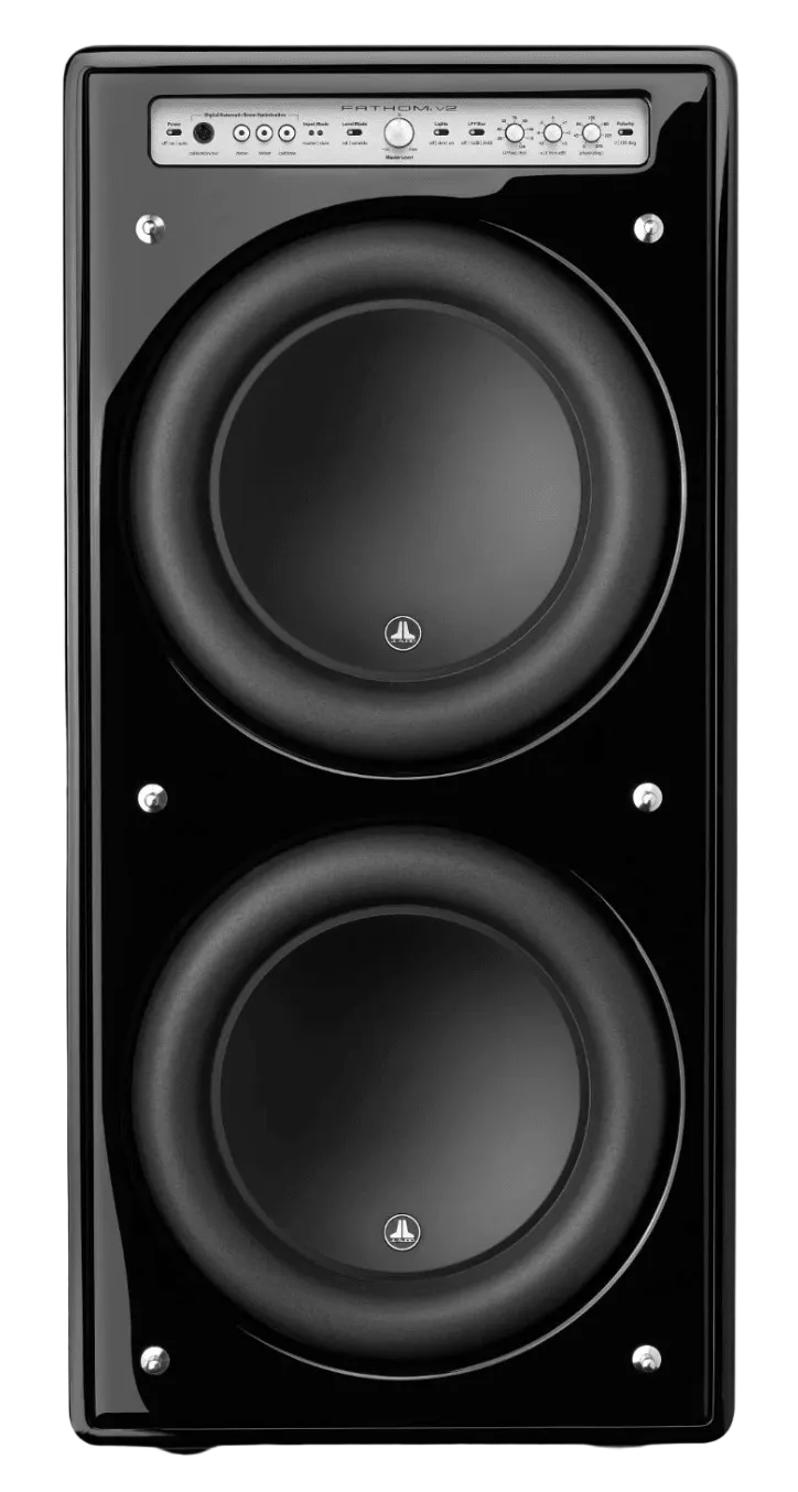 JL Audio Fathom f212v2 Dual 12" Subwoofer, front no grille