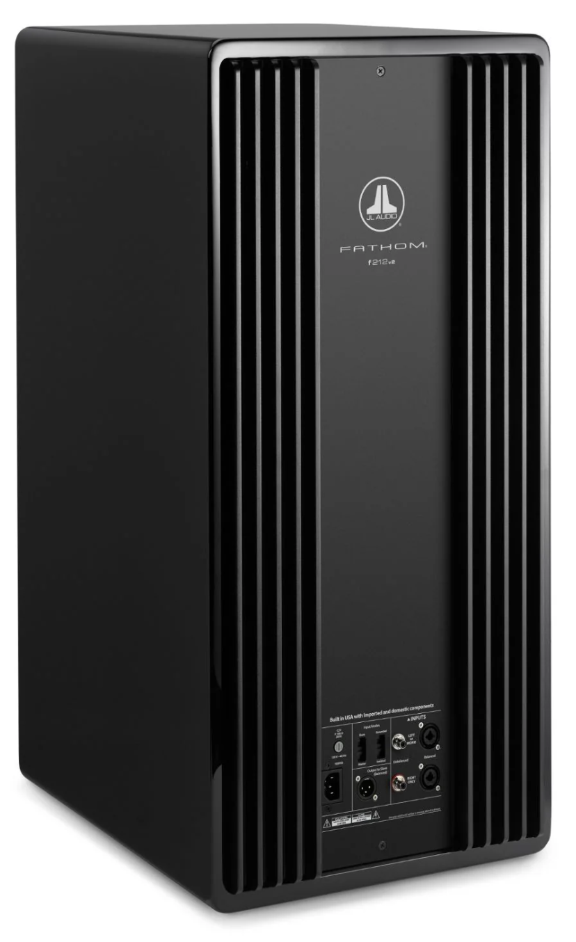 JL Audio Fathom f212v2 Dual 12" Subwoofer, back angled view
