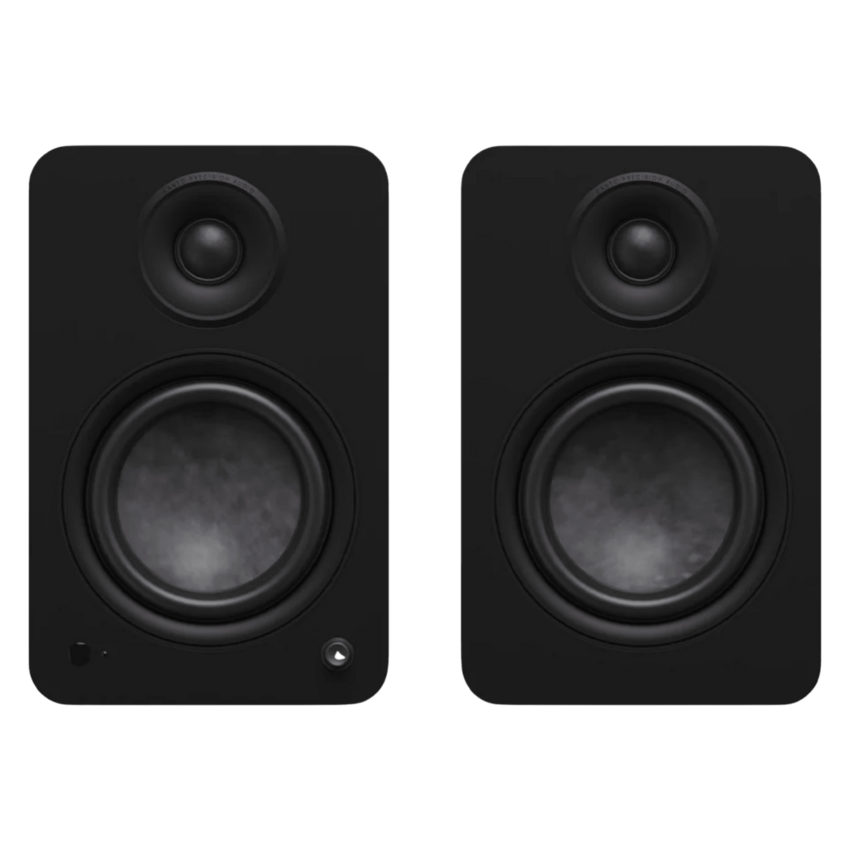 Kanto Audio YU6 2nd Generation 200W Active Speakers in Black, front