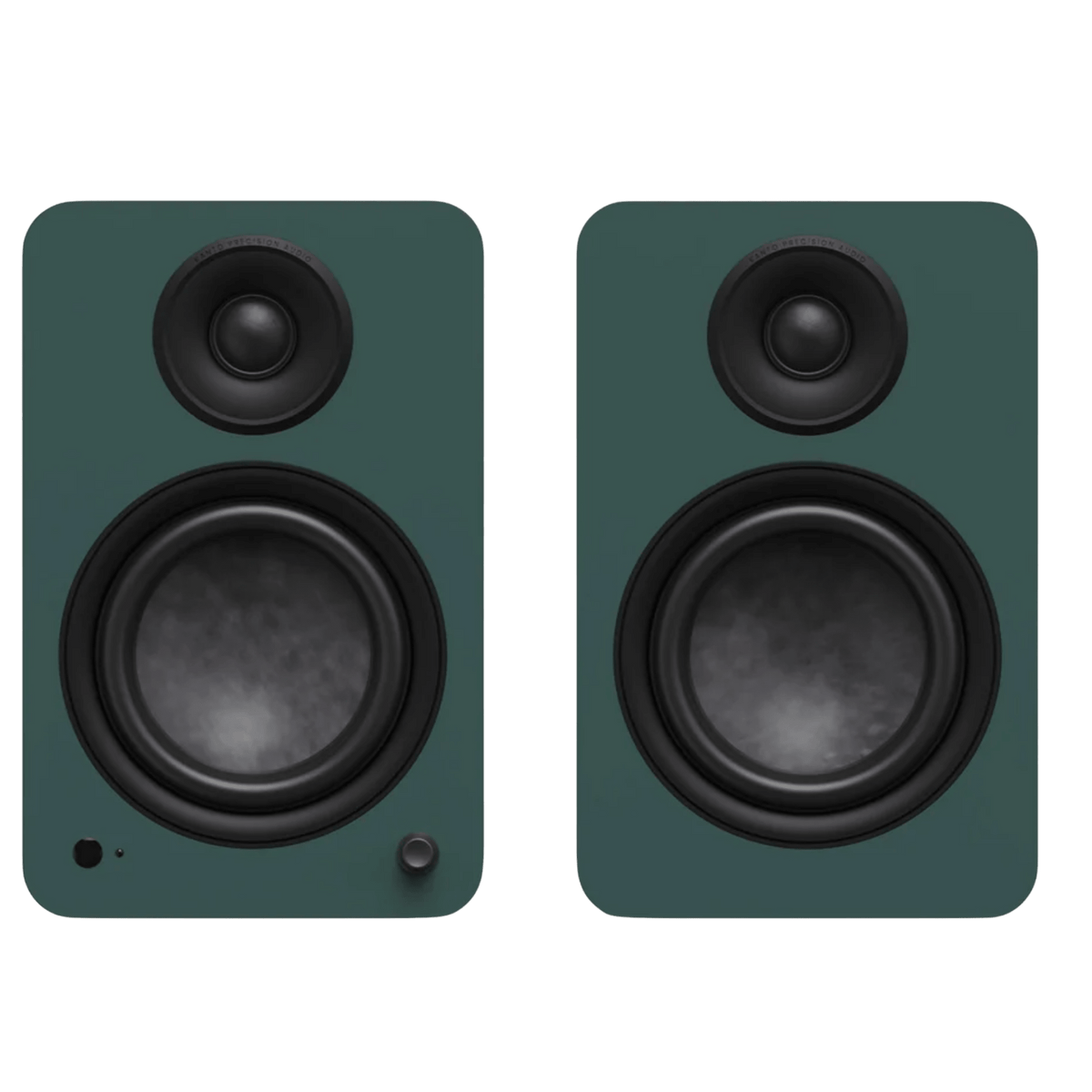 Kanto Audio YU6 2nd Generation 200W Active Speakers in Green, front