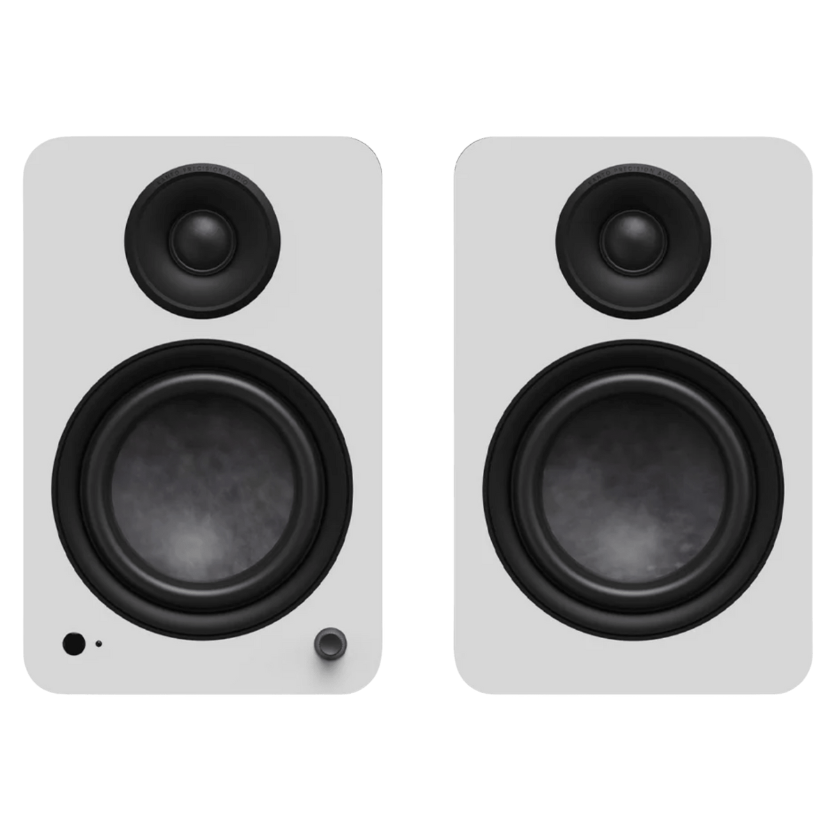 Kanto Audio YU6 2nd Generation 200W Active Speakers in White, front