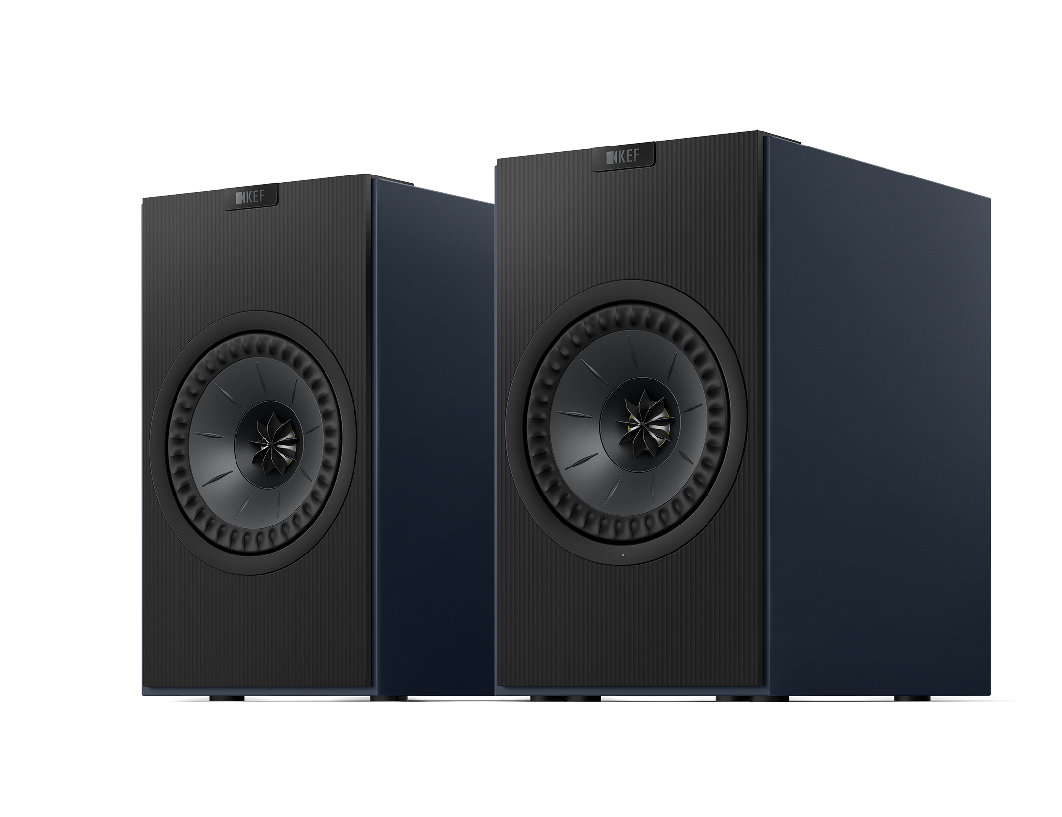 KEF Coda W Active Speakers in Midnight Blue, pair