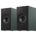 KEF Coda W Active Speakers in Moss Green