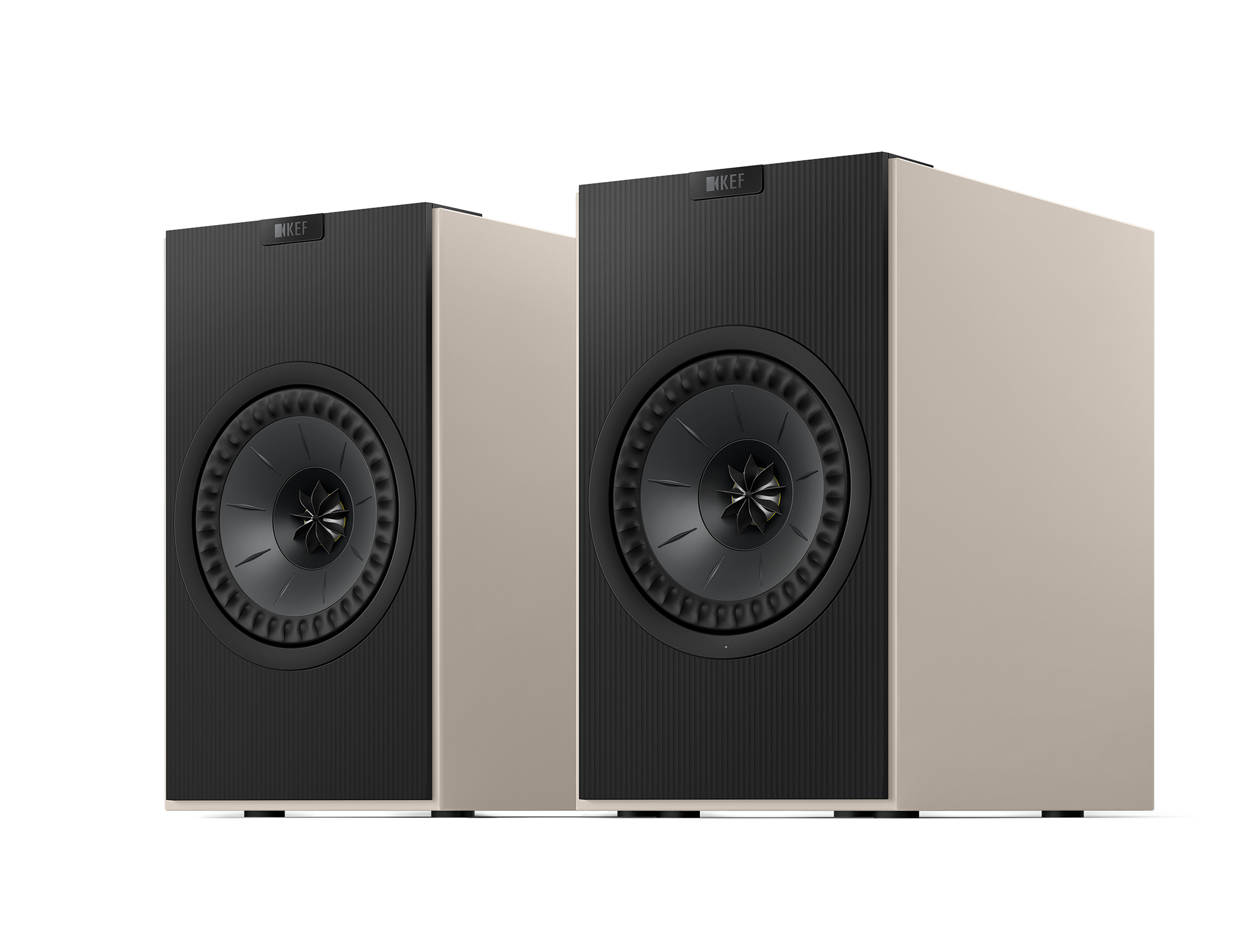 KEF Coda W Active Speakers in Nickel Grey, pair