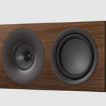KEF Q6 Meta Centre Channel Speaker in Walnut