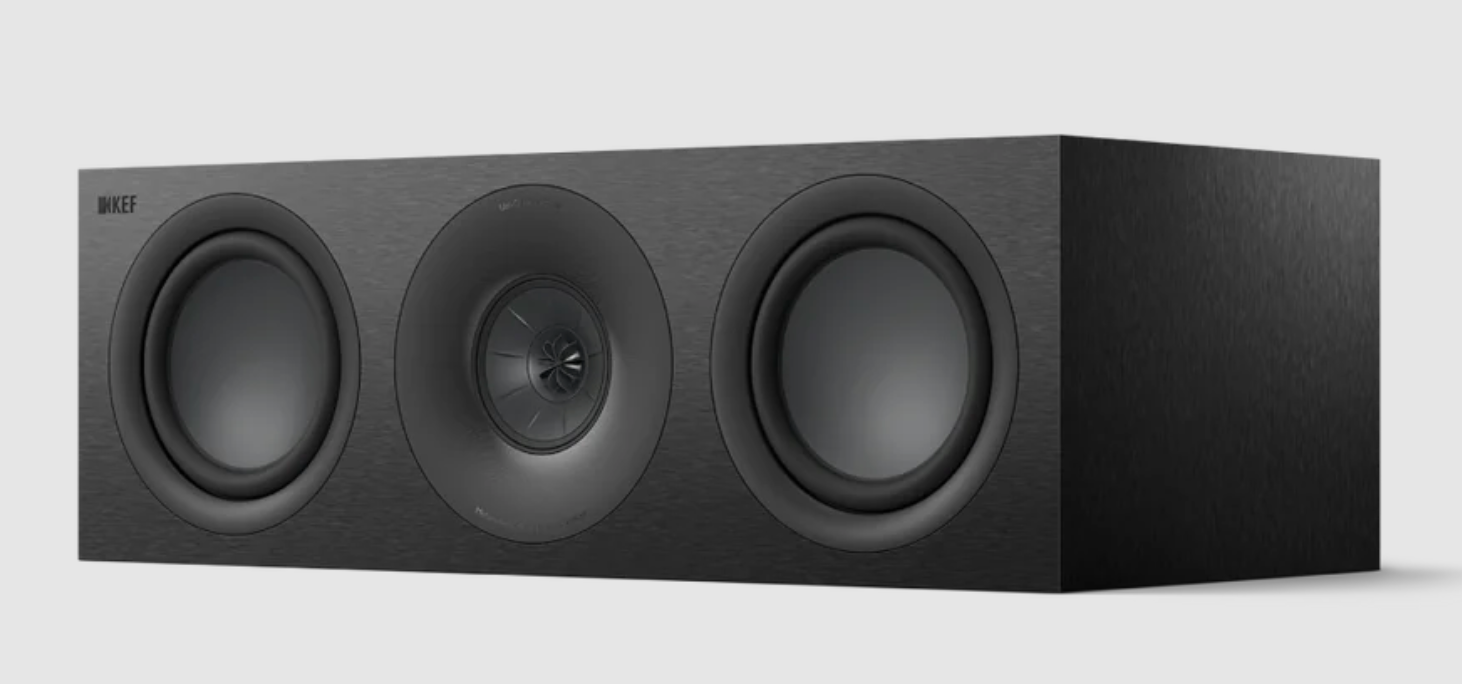 KEF Q6 Meta Centre Channel Speaker in Satin Black