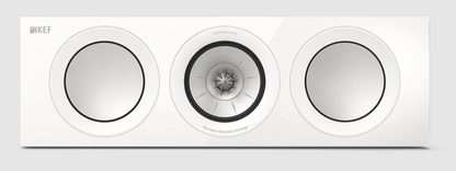 KEF R2 Meta Centre Channel Speaker in White Gloss, Front