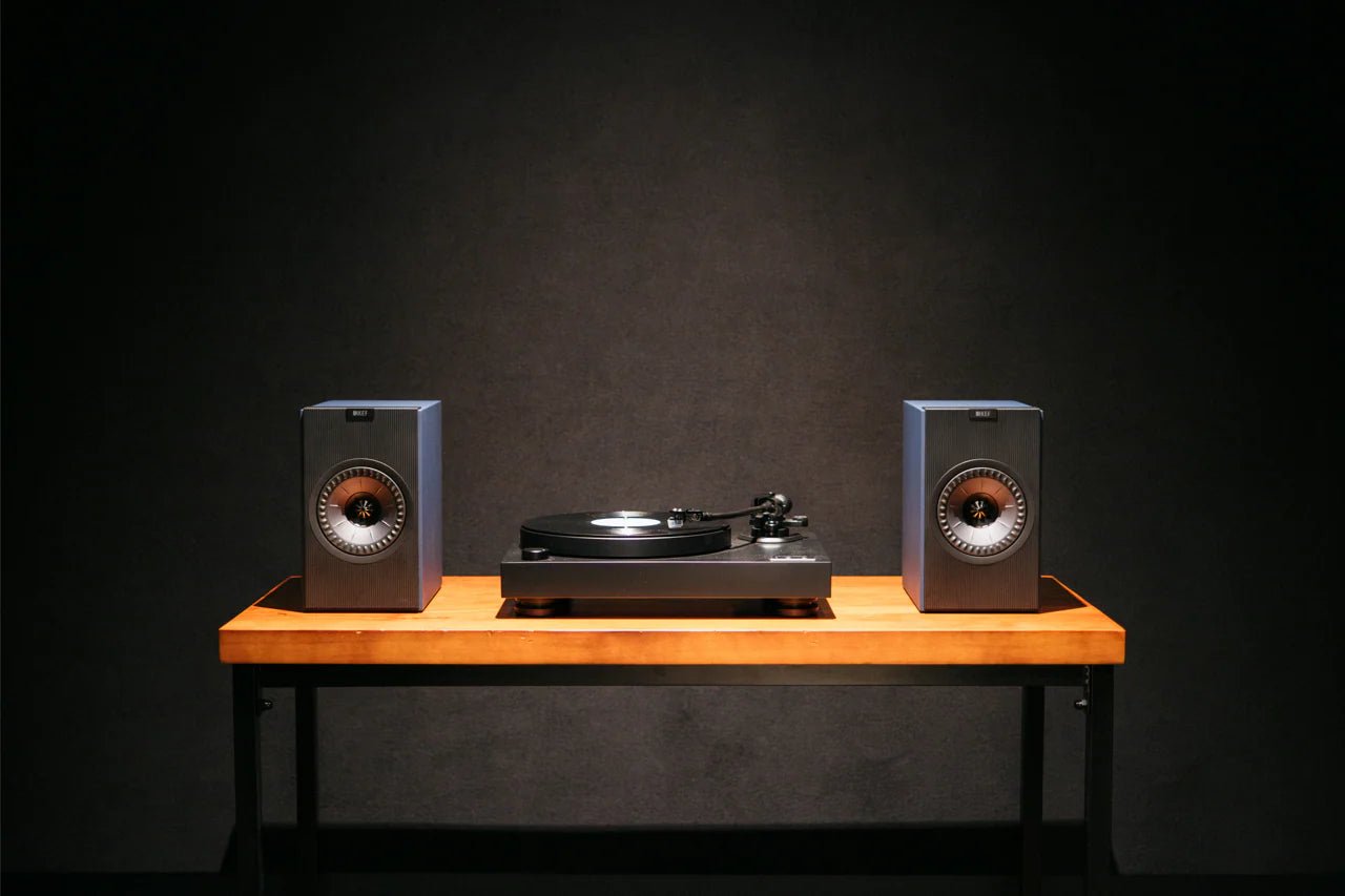 KEF Coda W Active Speakers & Audio Technica AT - LP8X Turntable BundleAudio BundlesVinyl RevivalVinyl Revival