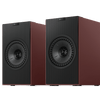 KEF Coda W Active Speakers in Vintage Burgundy, pair