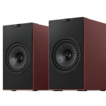 KEF Coda W Active Speakers in Vintage Burgundy, pair